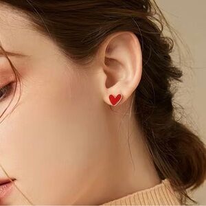 Heart shaped earrings